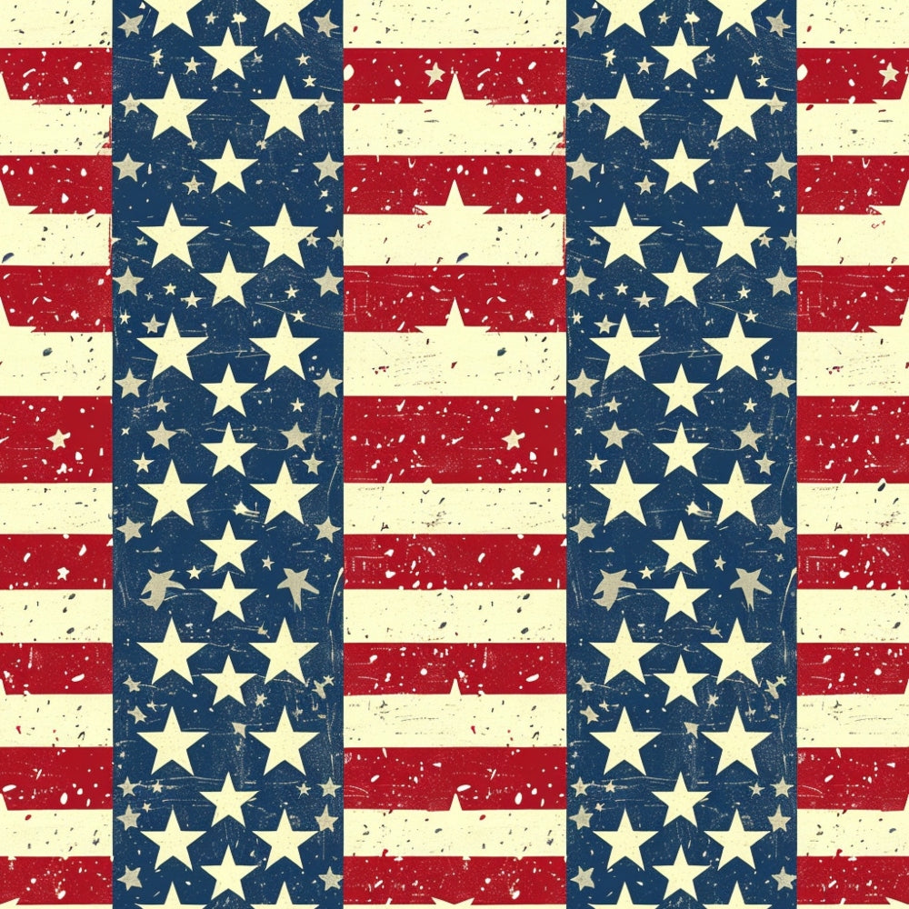 Patriotic Pattern 5 Quilting Cotton Fabric