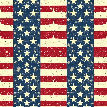 Patriotic Pattern 5 Quilting Cotton Fabric