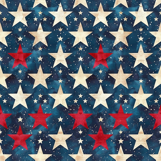 Patriotic Pattern 6 Quilting Cotton Fabric