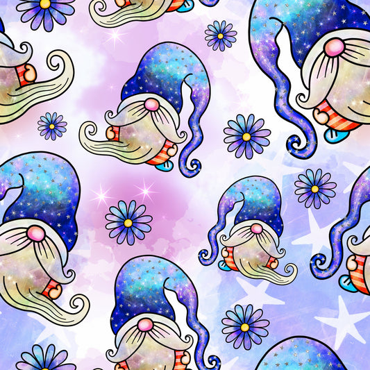 Patriotic Gnomes Pattern 8 Quilting Cotton Fabric