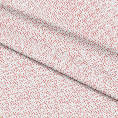 Peach Puff Ditsy Flowers Quilting Cotton Fabric