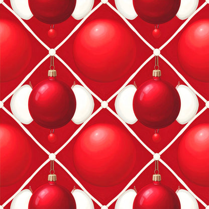 Peppermint Spice Christmas Pattern 13 Quilting Cotton Fabric