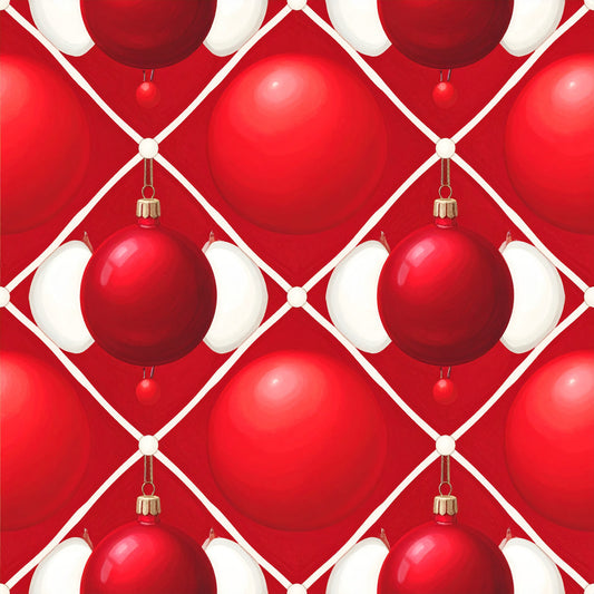 Peppermint Spice Christmas Pattern 13 Quilting Cotton Fabric