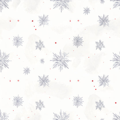 Peppermint Spice Christmas Pattern 15 Quilting Cotton Fabric