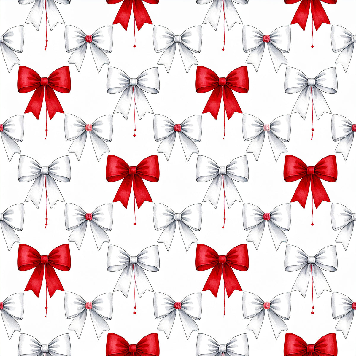 Peppermint Spice Christmas Pattern 3 Quilting Cotton Fabric