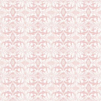 Pink Christmas Pattern 18 Quilting Cotton Fabric