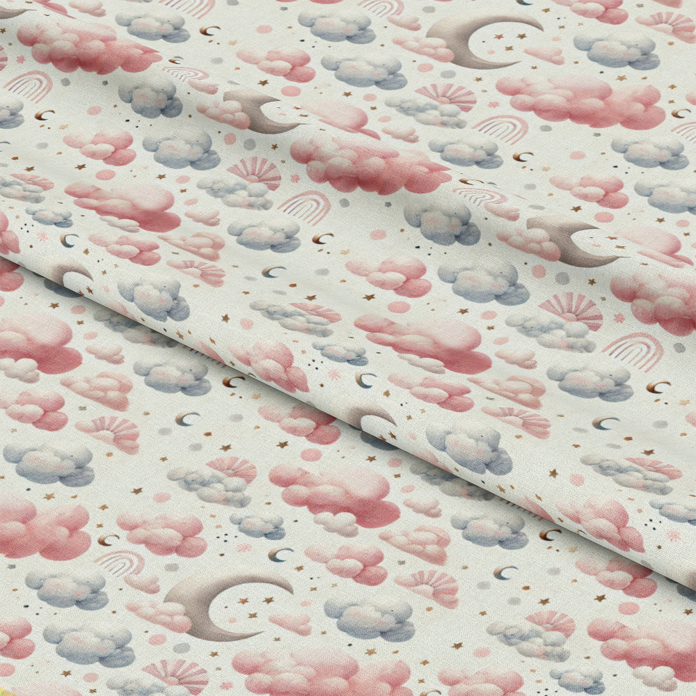Pink Teddy Bears Pattern 10 Quilting Cotton Fabric