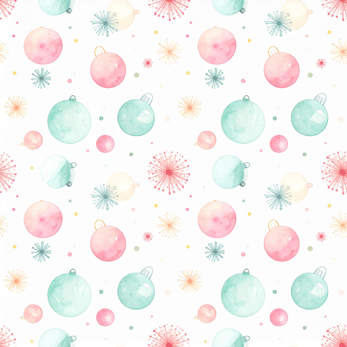 Pink Bows And Evergreen Pattern 15 Quilting Cotton Fabric