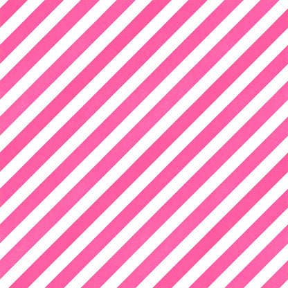 Pink Christmas Candy Pattern 14 Quilting Cotton Fabric