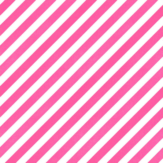Pink Christmas Candy Pattern 14 Quilting Cotton Fabric