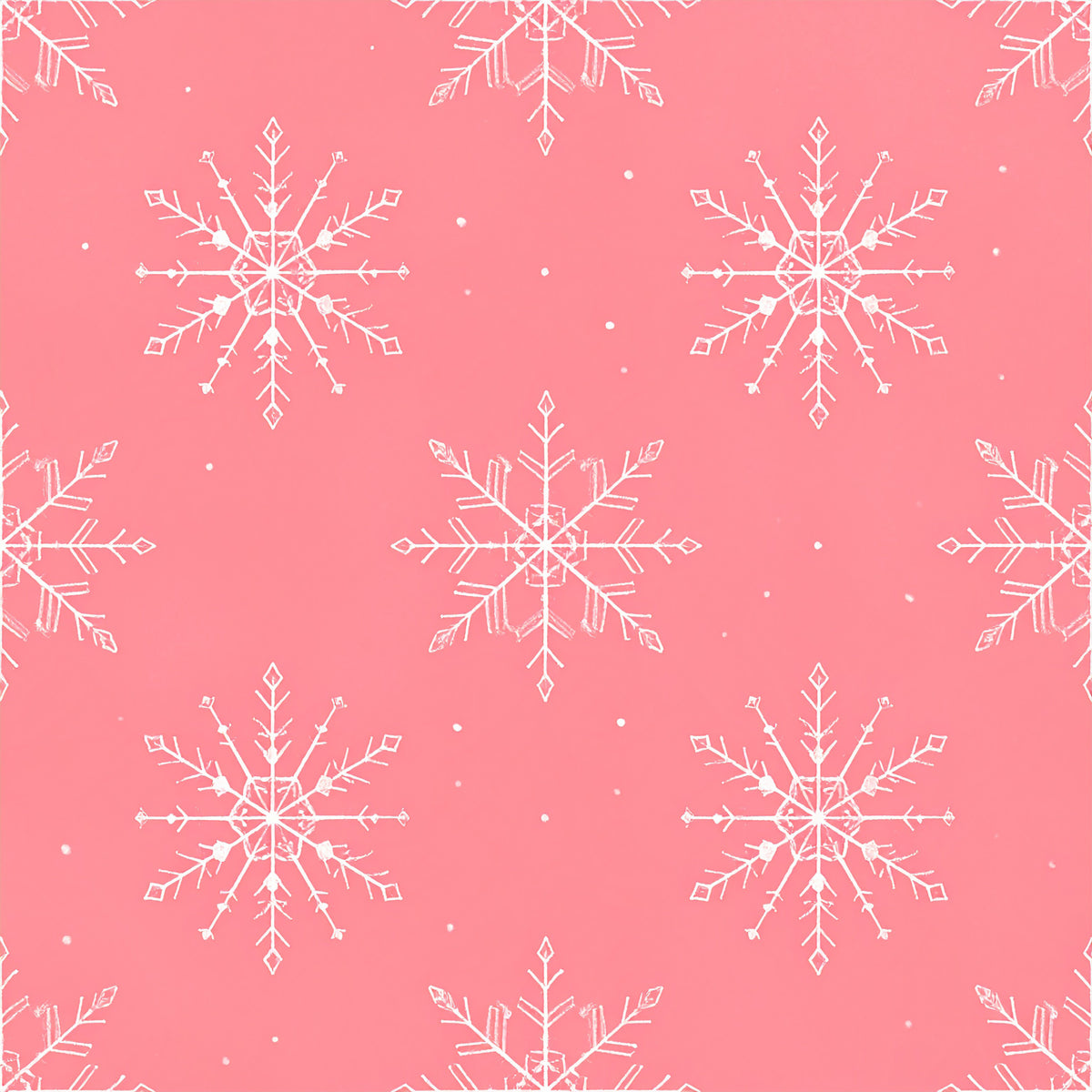 Pink Christmas Candy Pattern 25 Quilting Cotton Fabric