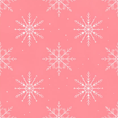 Pink Christmas Candy Pattern 25 Quilting Cotton Fabric