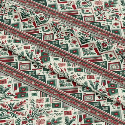 Plaid Christmas Pattern 6 Quilting Cotton Fabric