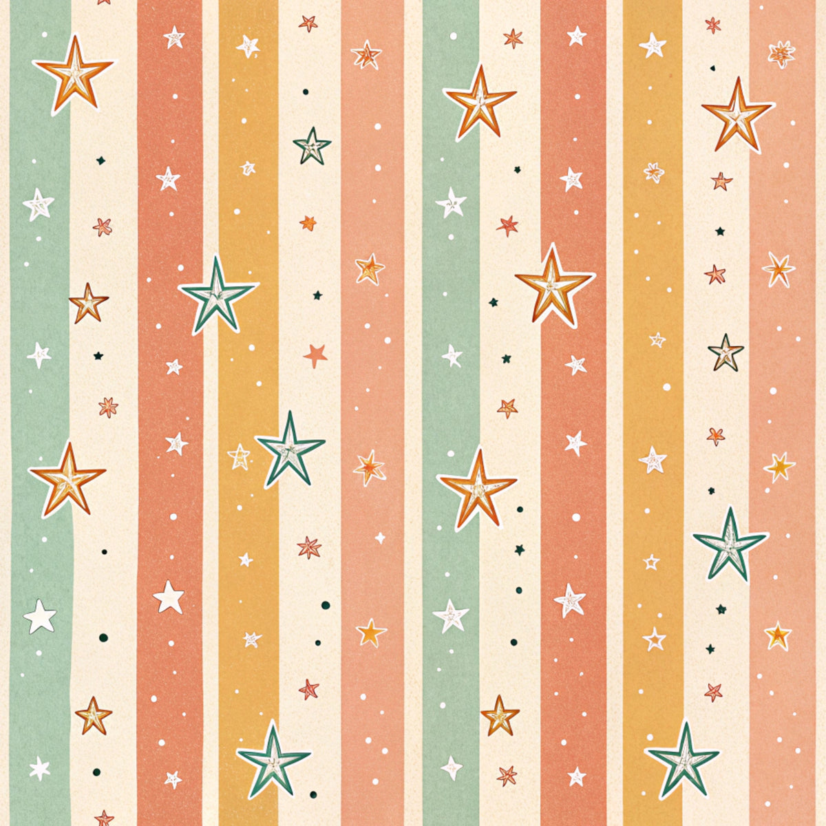 Playful Pastel Geometric Pattern 5 Quilting Cotton Fabric