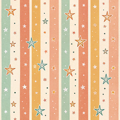 Playful Pastel Geometric Pattern 5 Quilting Cotton Fabric