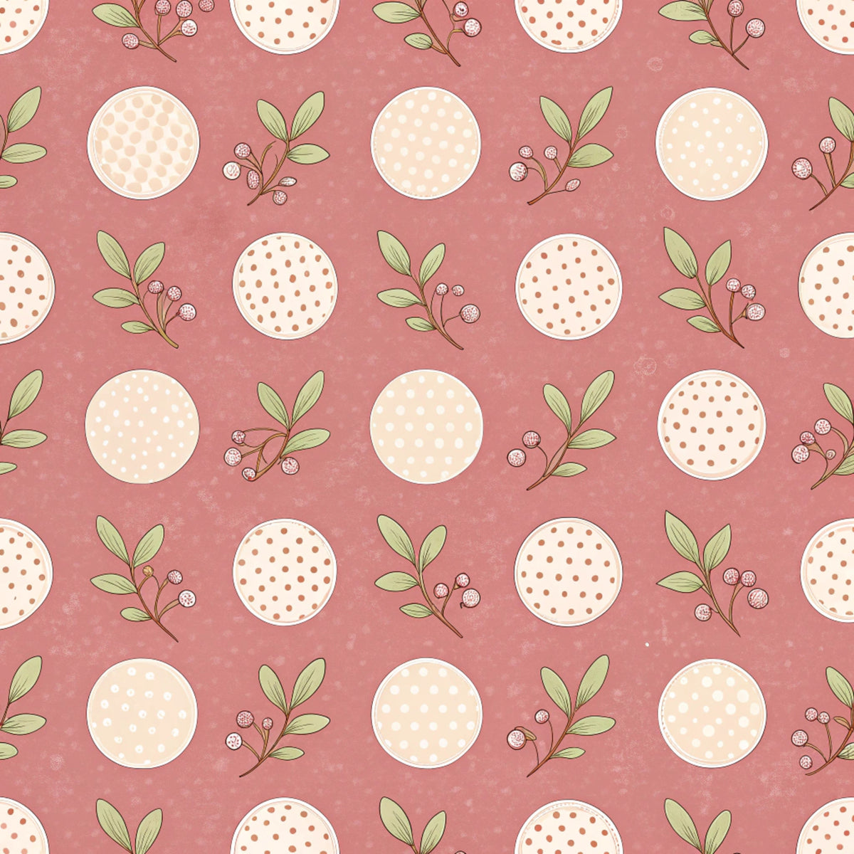 Playful Pastel Geometric Pattern 6 Quilting Cotton Fabric