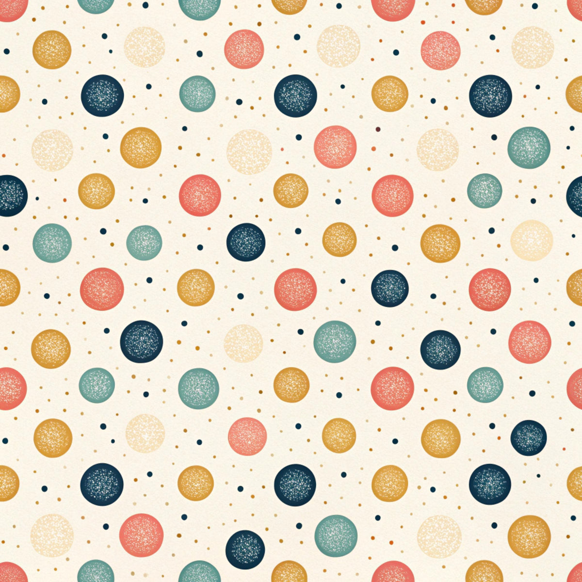Playful Pastel Geometric Pattern 7 Quilting Cotton Fabric