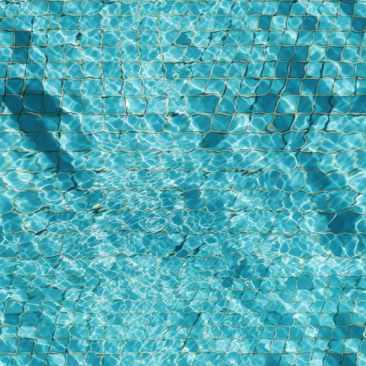 Pool Water Ripples Pattern 1 Quilting Cotton Fabric
