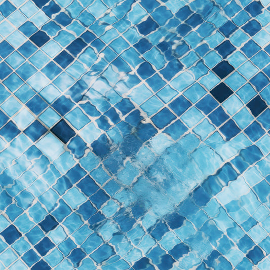 Pool Water Ripples Pattern 3 Quilting Cotton Fabric