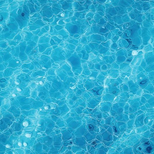 Pool Water Ripples Pattern 9 Quilting Cotton Fabric