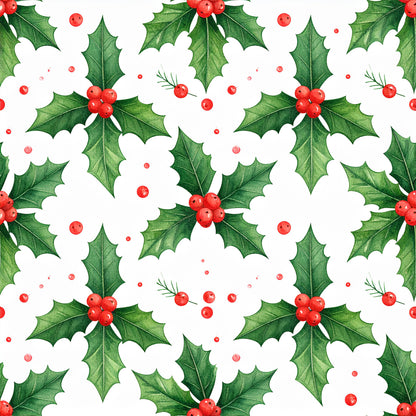 Preppy Christmas Classic Santa Pattern 10 Quilting Cotton Fabric