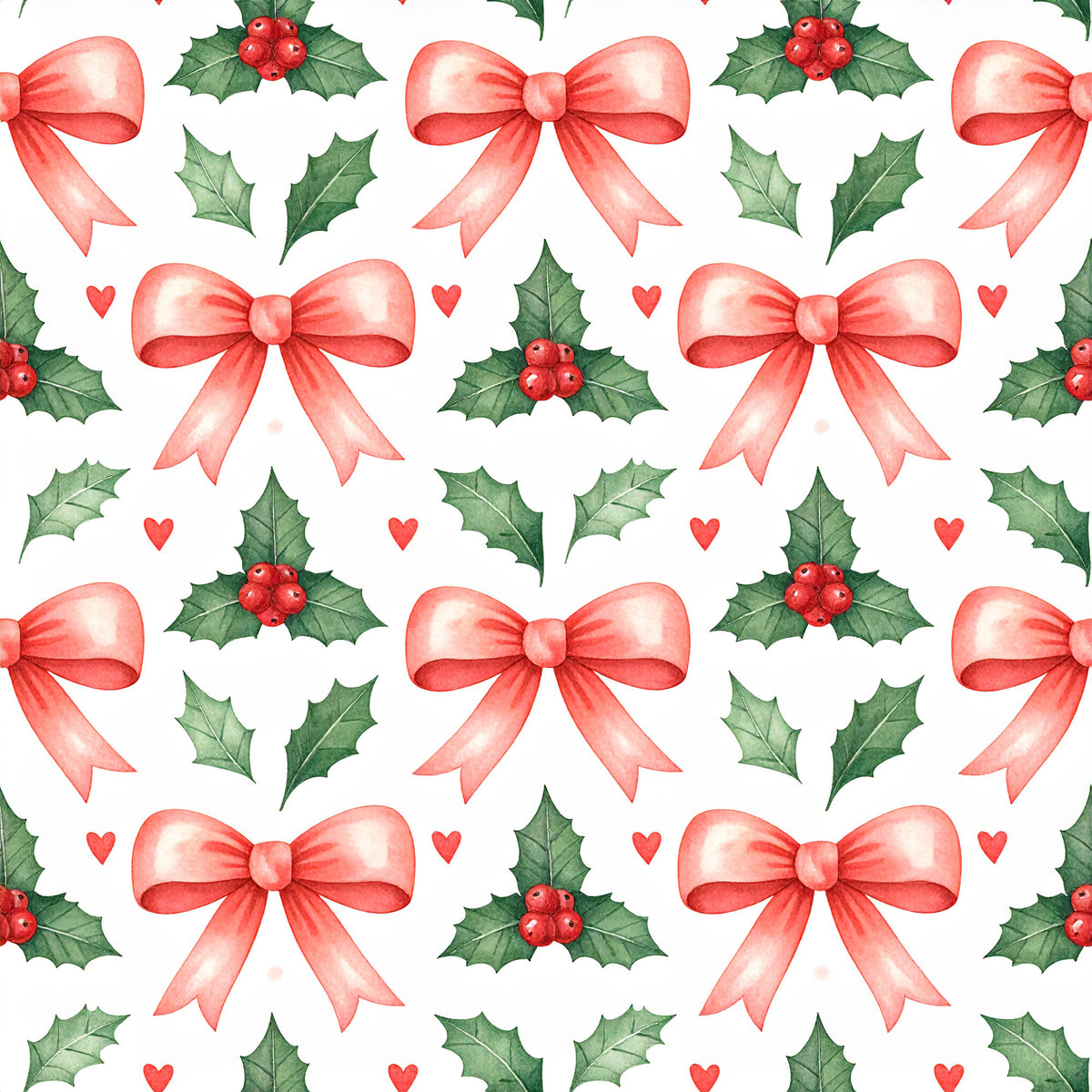 Preppy Christmas Classic Santa Pattern 11 Quilting Cotton Fabric