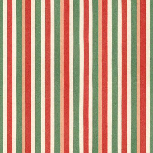 Preppy Christmas Classic Santa Pattern 17 Quilting Cotton Fabric