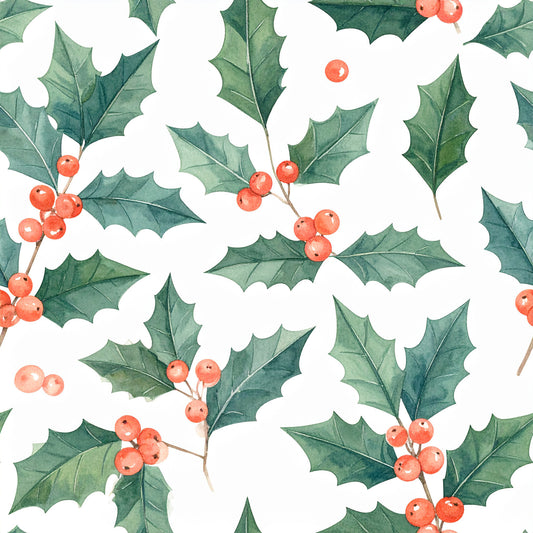Preppy Christmas Classic Santa Pattern 21 Quilting Cotton Fabric