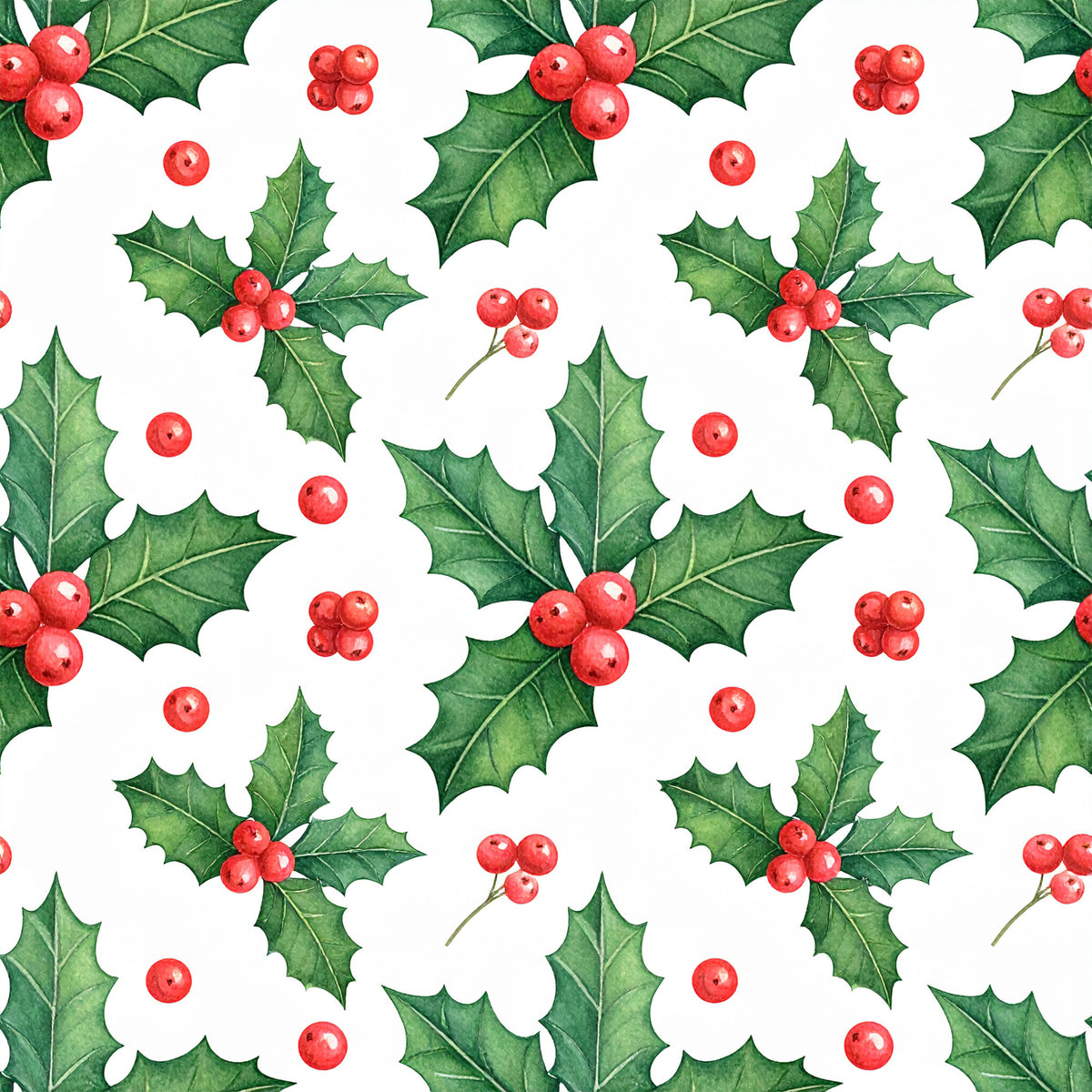 Preppy Christmas Classic Santa Pattern 9 Quilting Cotton Fabric