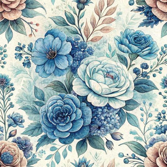 Preppy Summer Pattern 1 Quilting Cotton Fabric
