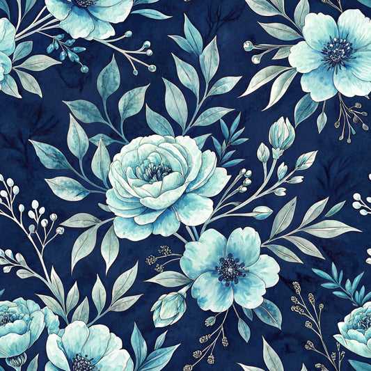 Preppy Summer Pattern 18 Quilting Cotton Fabric