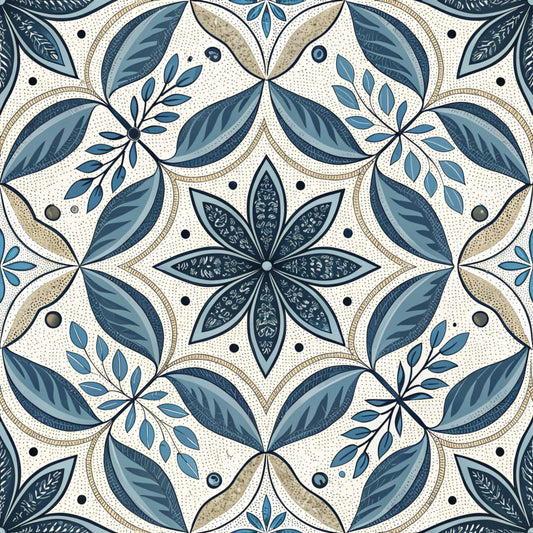 Preppy Summer Pattern 23 Quilting Cotton Fabric