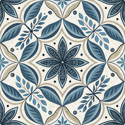 Preppy Summer Pattern 23 Quilting Cotton Fabric