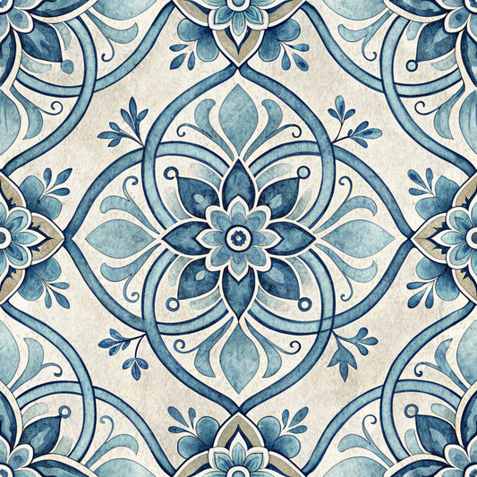Preppy Summer Pattern 7 Quilting Cotton Fabric