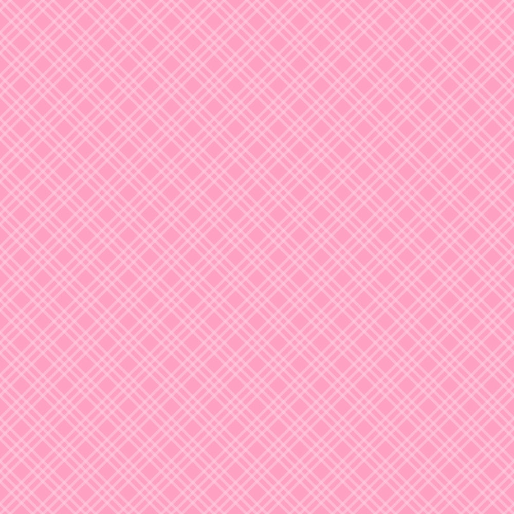 Pink background with a white crisscross pattern forming a grid.