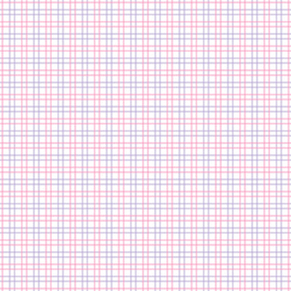 A grid pattern of blue and pink intersecting lines on a white background.