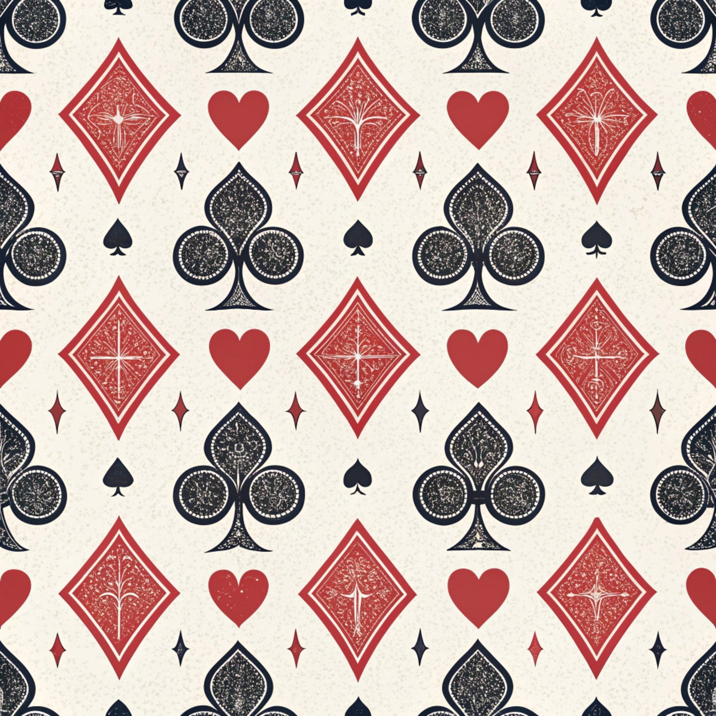 Queen of Hearts Pattern 18 Quilting Cotton Fabric