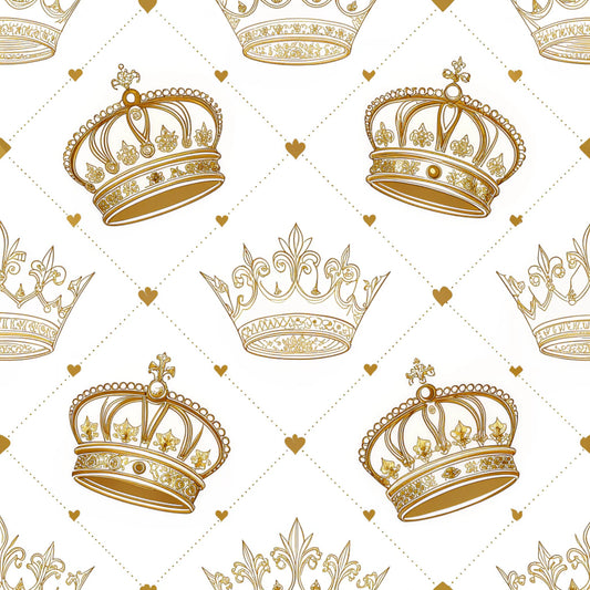 Queen of Hearts Pattern 22 Quilting Cotton Fabric