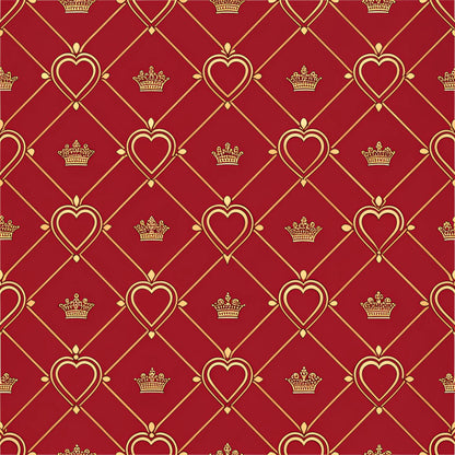 Queen of Hearts Pattern 26 Quilting Cotton Fabric