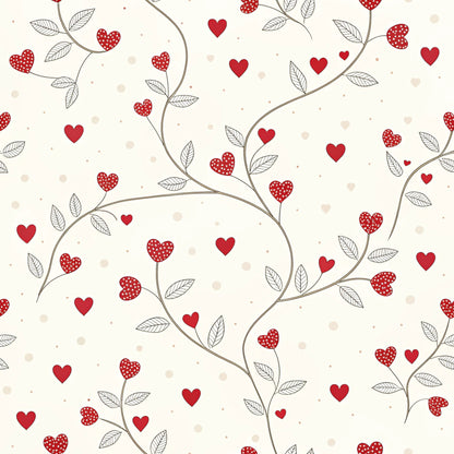 Queen of Hearts Pattern 29 Quilting Cotton Fabric