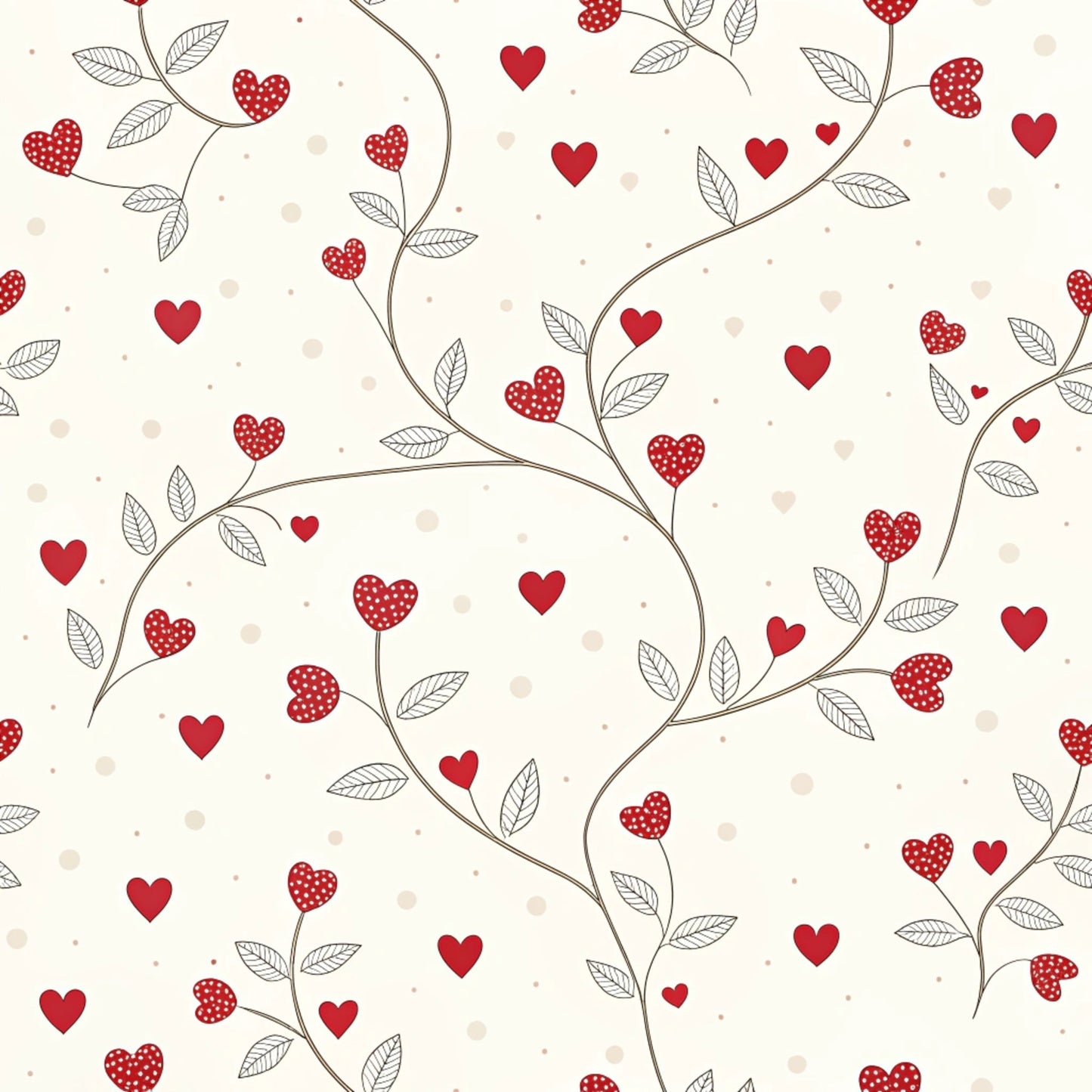 Queen of Hearts Pattern 29 Quilting Cotton Fabric