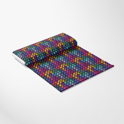 Rainbow Smoke Pattern 15 Quilting Cotton Fabric