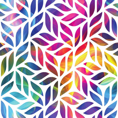 - Rainbow Smoke Pattern 22 Quilting Cotton Fabric  
- Multicolor  
- Abstract  
- Leaf shapes  
- Gradient  
- Textile  
- Vibrant  
- Soft cotton  
- Fabric yardage  
- Artistic design  
- Quilting material  
- Flowing colors