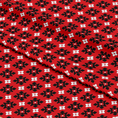 Red Bandana Pattern 10 Quilting Cotton Fabric