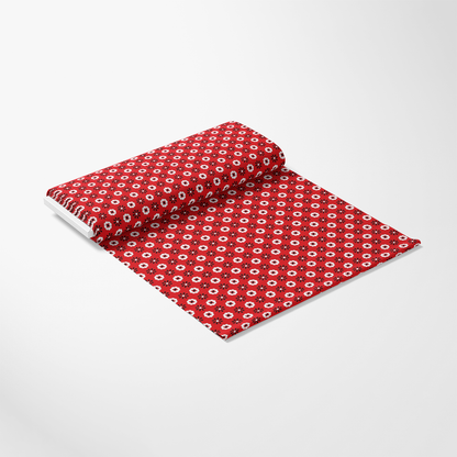 Red Bandana Pattern 7 Quilting Cotton Fabric