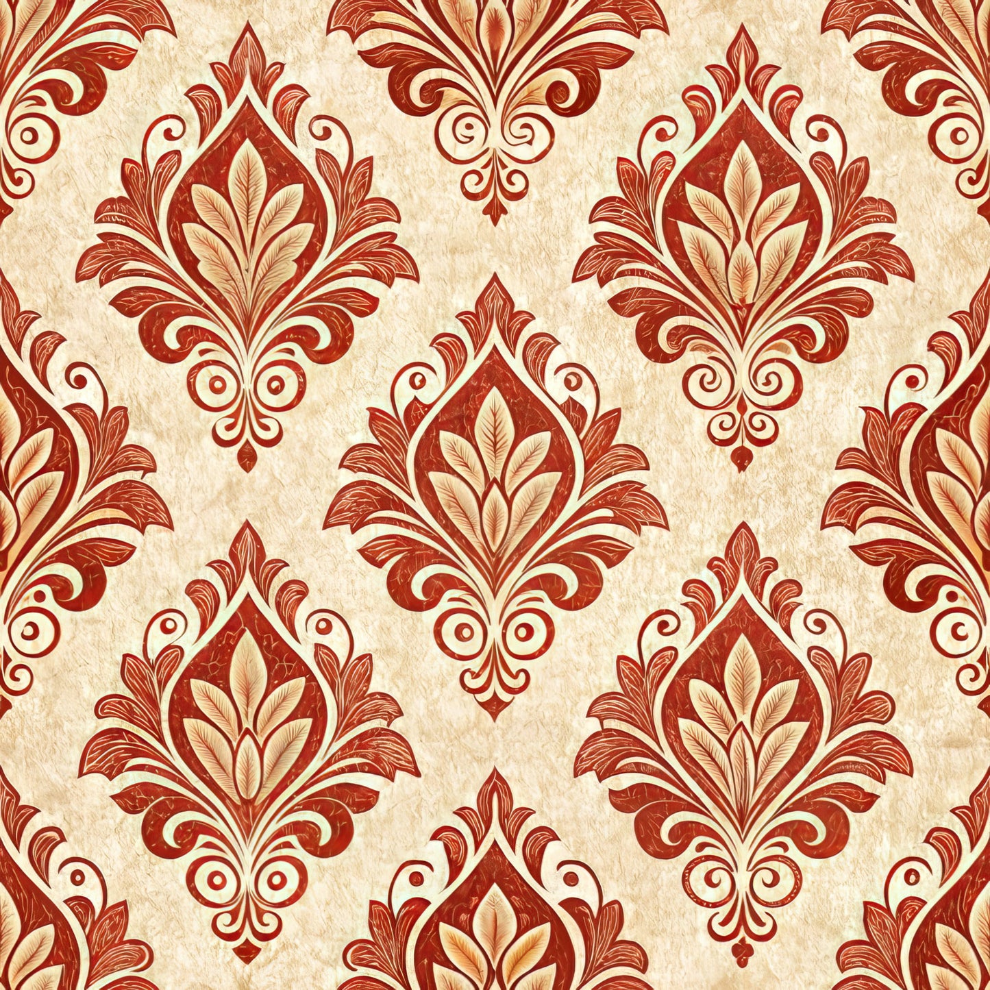 Red Farmhouse Pattern 10 Quilting Cotton Fabric