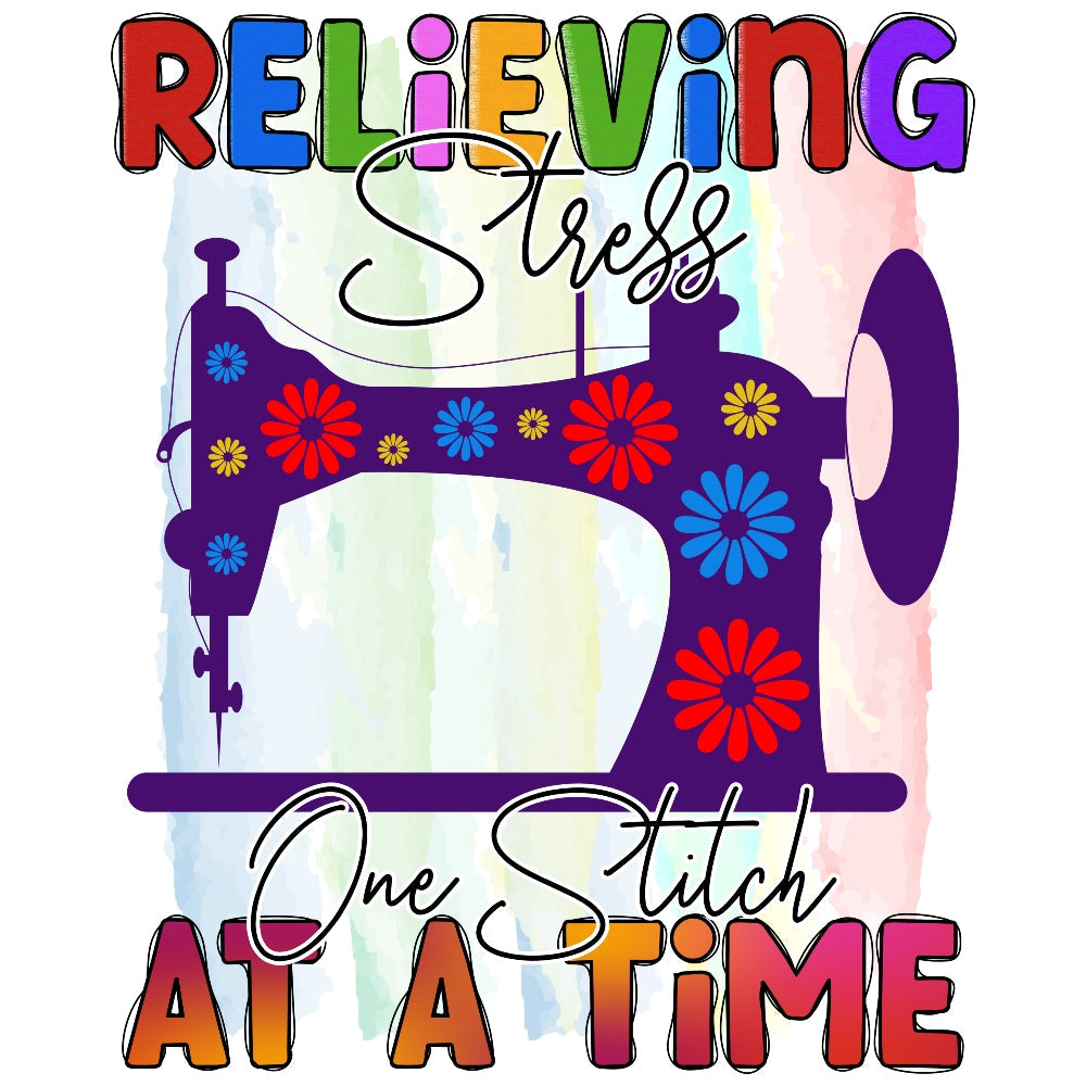 Relieving Stress Fabric Panel