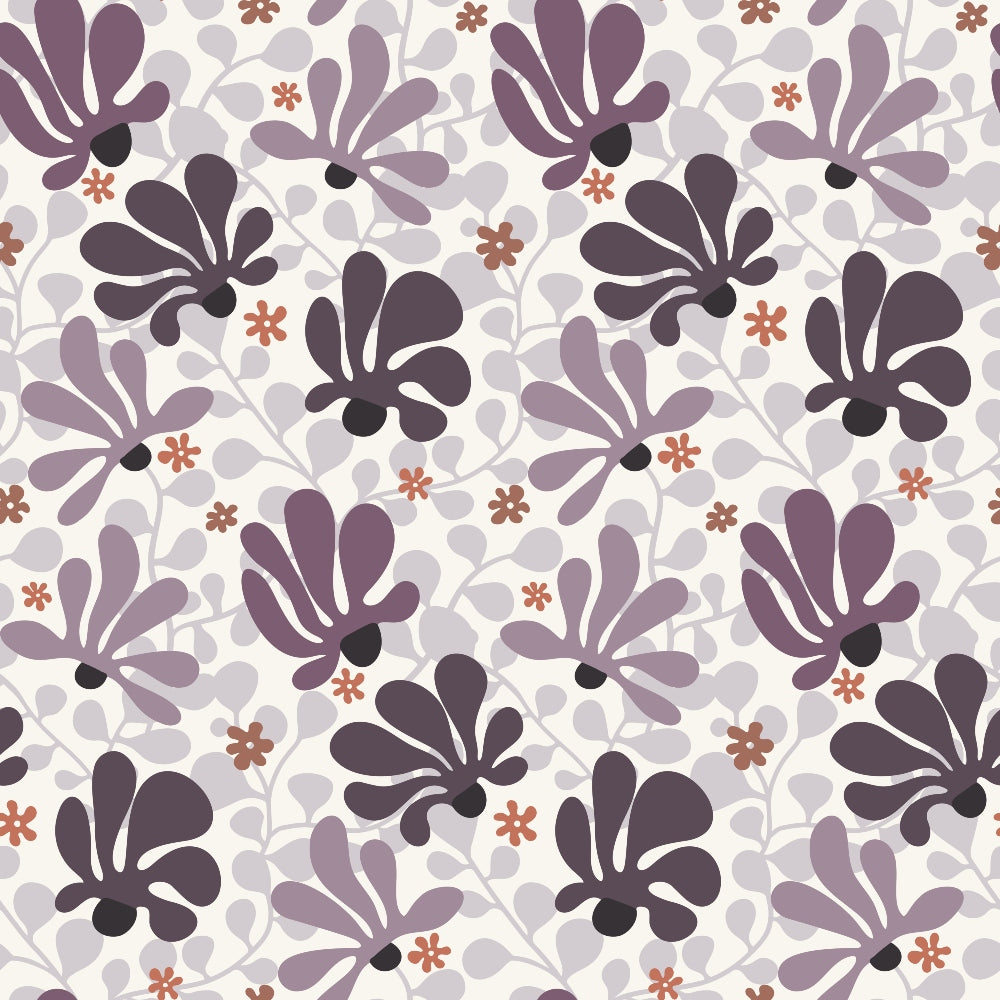 Retro Floral Pattern 11 Quilting Cotton Fabric