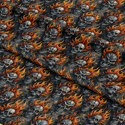 Rock and Roll Pattern 10 Quilting Cotton Fabric