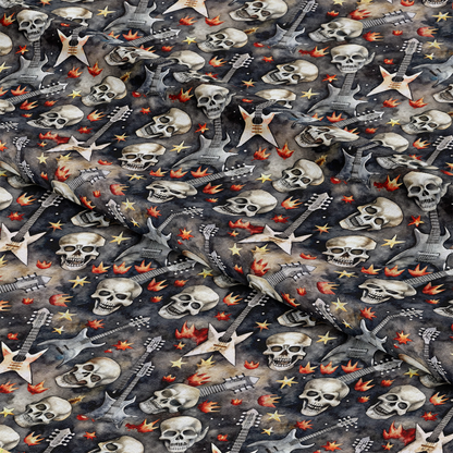 Rock and Roll Pattern 34 Quilting Cotton Fabric